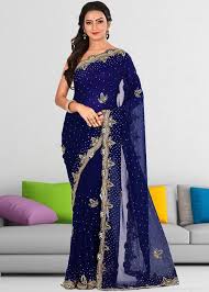 Stone Work Sarees